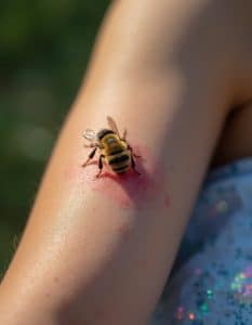 עקיצת דבורה טיפול טבעי