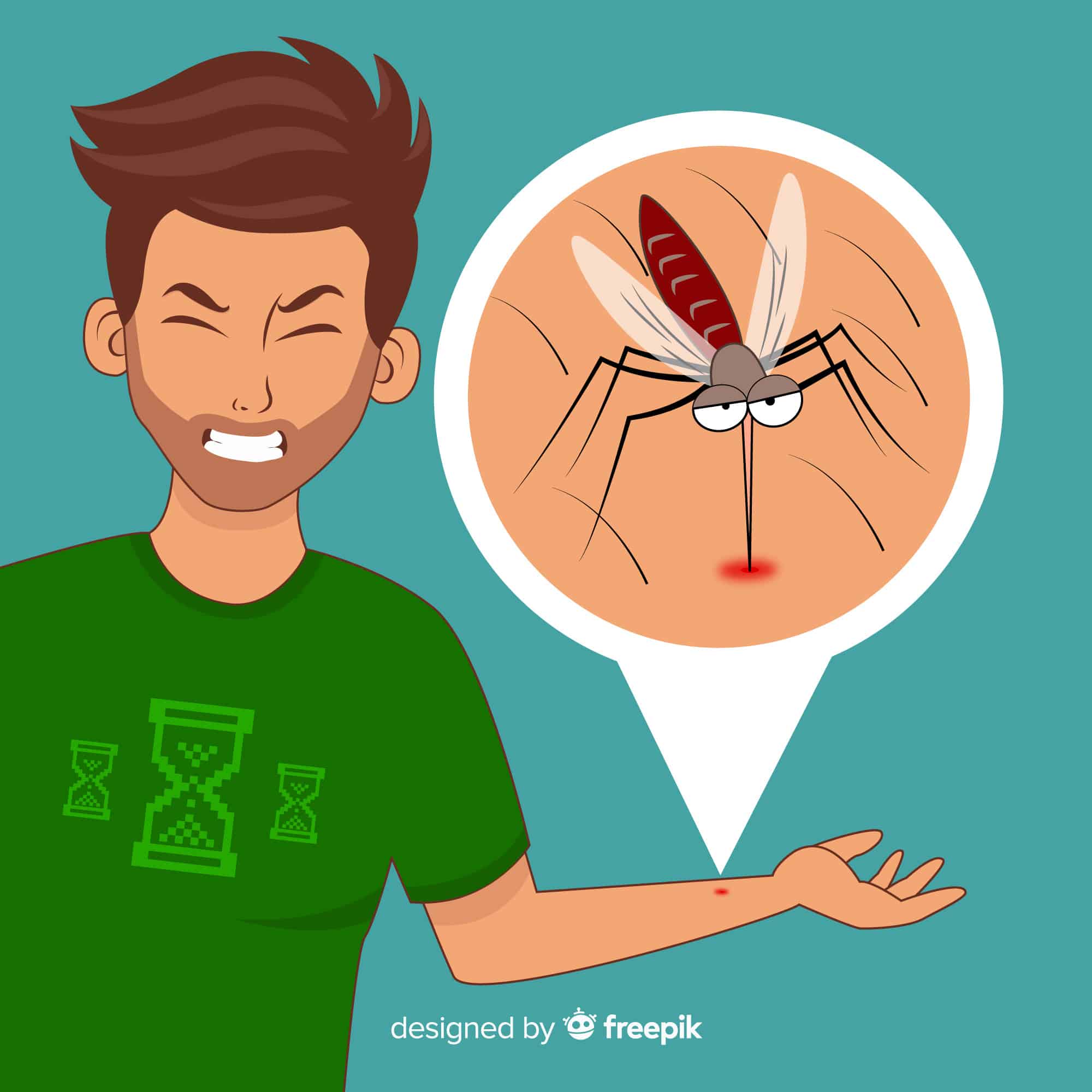 הרגעה של עקיצות יתושים