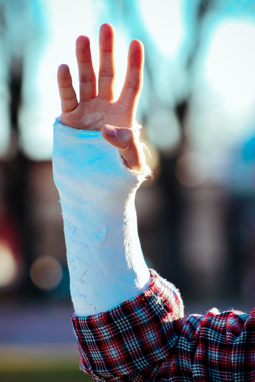 שבר ביד כמה זמן גבס