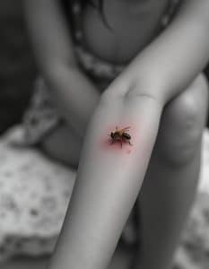 טיפול עקיצת דבורה