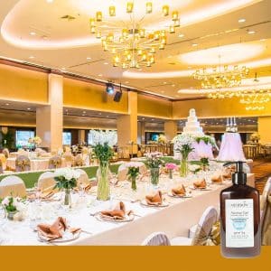 חבילת מוצרי קורונה (אלכוג'ל) לאולמות אירועים