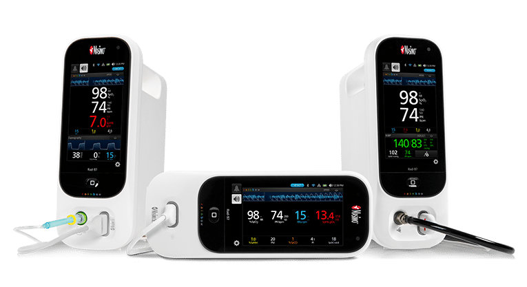 מד סטורציה קפנוגרף מבית Masimo