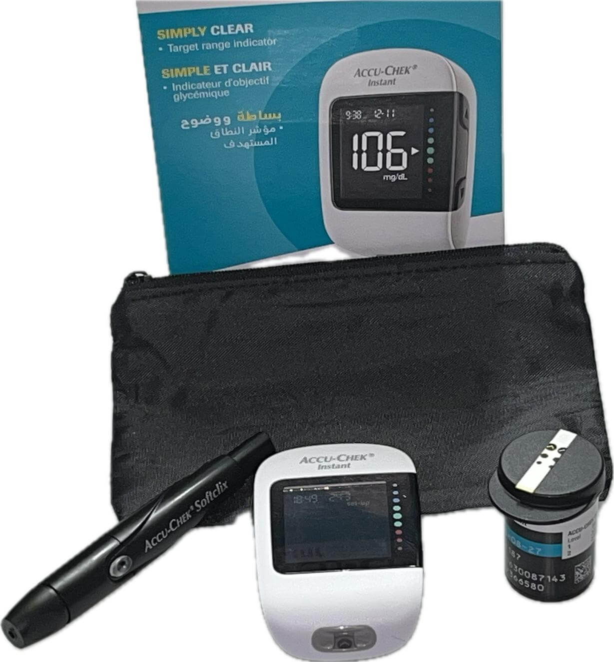 רמת הסוכר במכשיר גלוקומטר