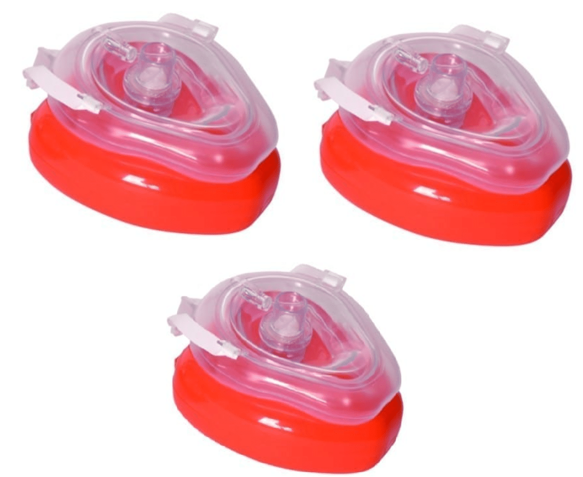 מסיכת כיס להנשמה רב פעמית - 3 יחידות