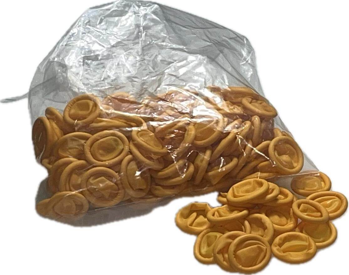 אצבעונים לחבישה על אצבע - 100 יחידות