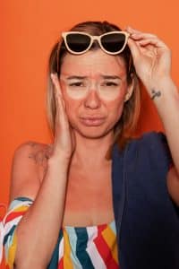 טיפול בכוויות שמש