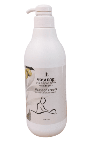 קרם עיסוי 1000 סמק מועשר בשמן זית