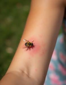 עקיצה של דבורה טיפול