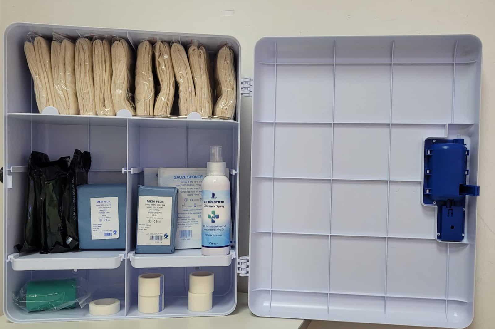 ארון עזרה ראשונה בסיסי