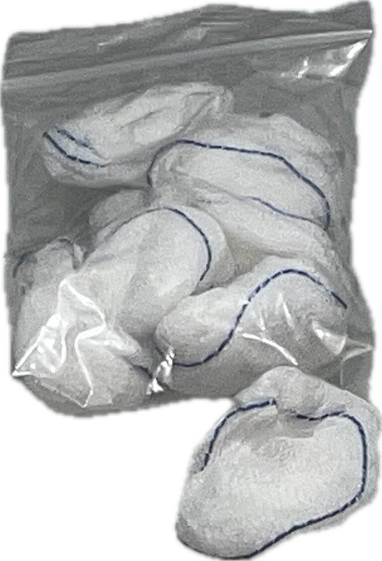 מארז 10 גרם - כדורי גזה סטריליים