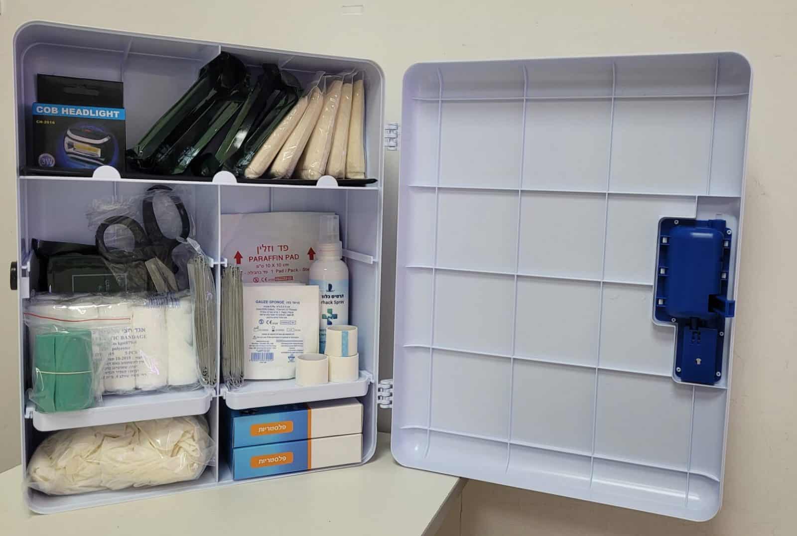 ארון עזרה ראשונה בסיסי