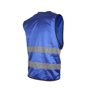 אפוד זוהר - כחול