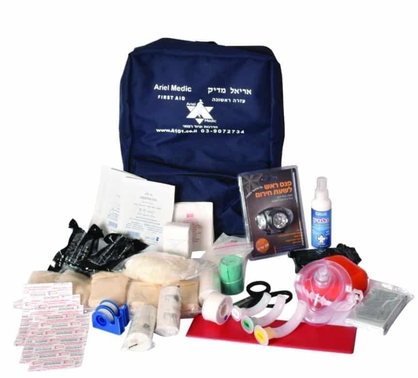 תיק גב למגיש עזרה ראשונה