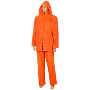 חליפת סערה מקצועית בצבע כתום