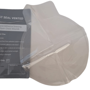 תחבושת לטיפול בפגיעות חזה / שסתום אשרמן CHST SEAL VENTED