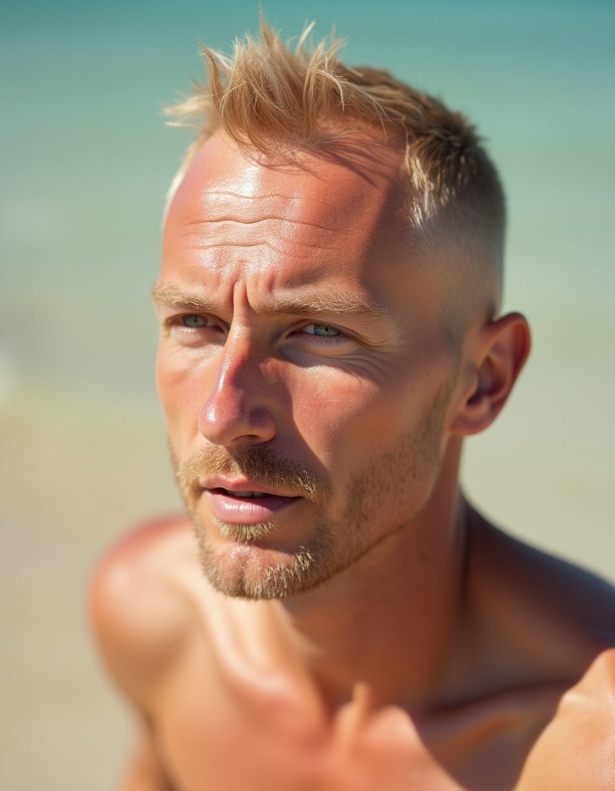 כוויות שמש בקרקפת