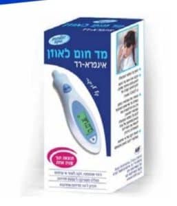 מד חום דיגיטלי לאוזן